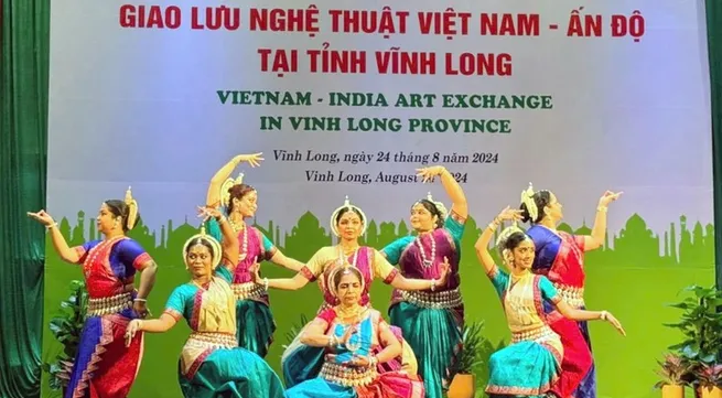 Vietnamese, Indian art exchange held in Vinh Long