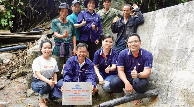 Implement the project 'Loving Water for the Future' in Quang Nam