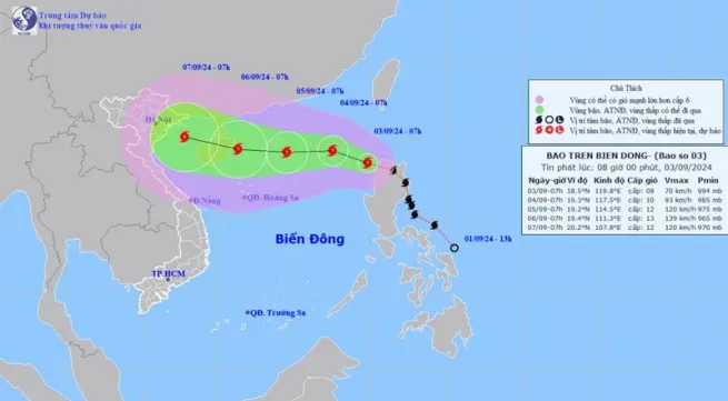 Typhoon Yagi enters East Sea with potential to intensify further