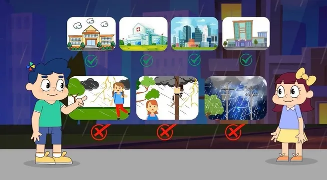 Animation series improves children's knowledge and skills in disaster prevention and control