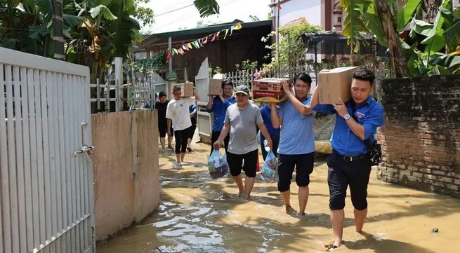 More assistance delivered to typhoon, flood victims