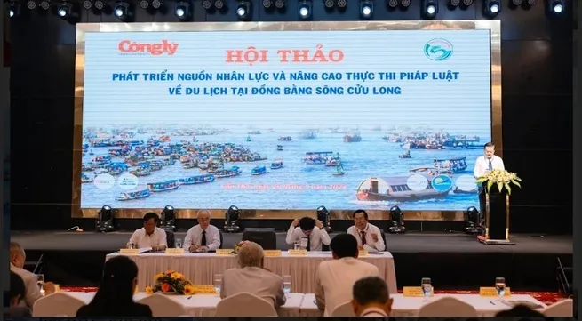 Developing human resources and improving law enforcement on tourism in Mekong Delta