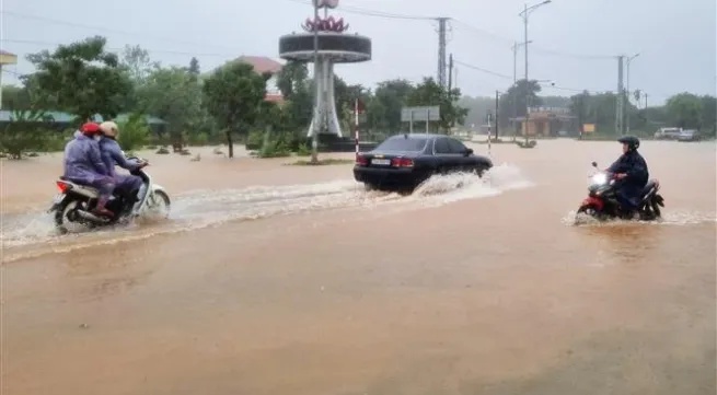 Typhoon Trami makes landfall in central Vietnam