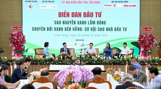 Forum suggests suitable orientations for green development strategy in Lam Dong