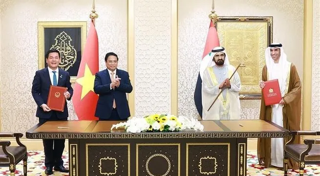 Vietnam-UAE trade deal helps open path to Middle East, African markets: Minister