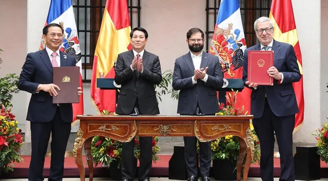 Vietnam, Chile issue joint statement