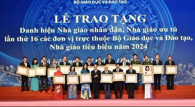 Outstanding teachers of 2024 honoured