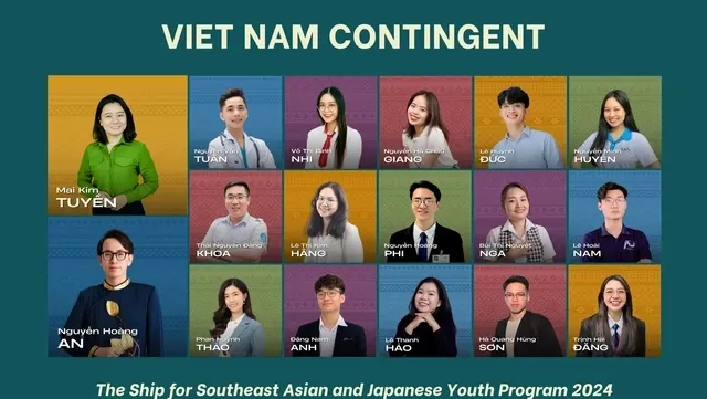 Seventeen outstanding Vietnamese youth representatives to attend ASEAN-Japanese Youth Programme