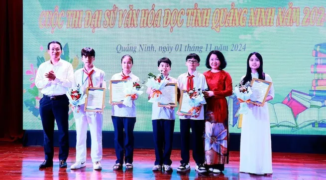 Contest helps to promote reading culture in Quang Ninh Province
