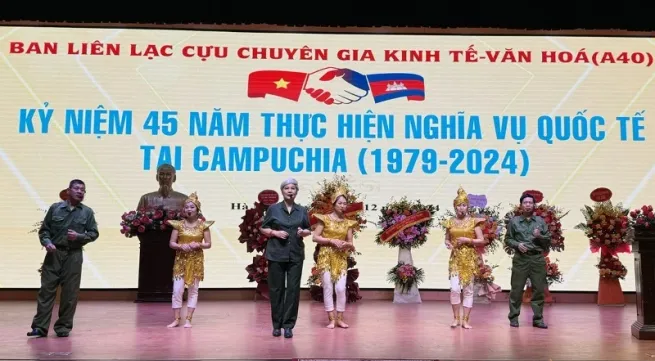 Vietnamese Veteran Experts Assisting Cambodian Revolution celebrate 45th founding anniversary