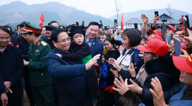 PM attends inauguration of resettlement areas of Lao Cai’s typhoon-affected villages