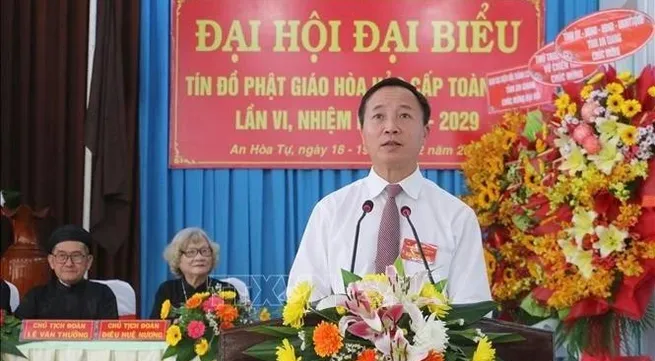 Hoa Hao Buddhism convenes sixth national congress