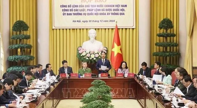 Nine newly-adopted laws made public