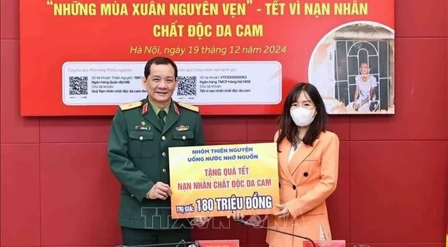 National campaign raises funds to support victims of Agent Orange