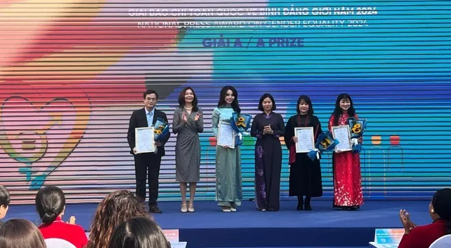 Winners of press awards on gender equality in 2024 honoured