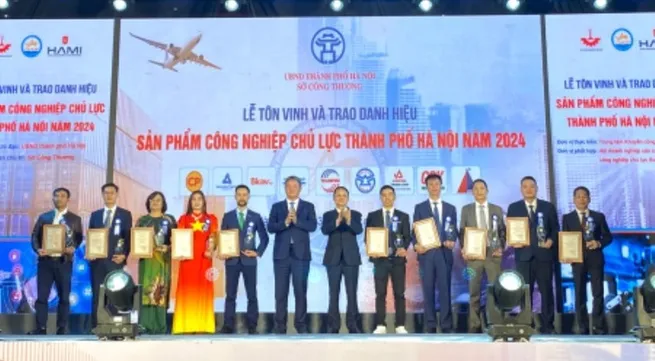 Hanoi honours 36 key industrial products