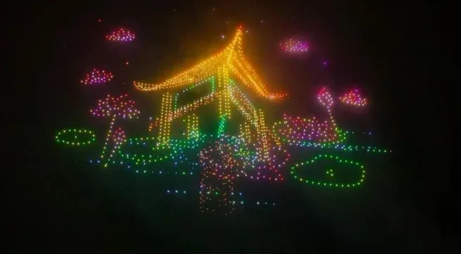 West Lake to be lit up with 2,025 colourful drones