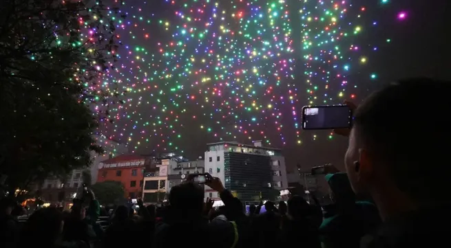 2,025 drones to light up West Lake for New Year celebration