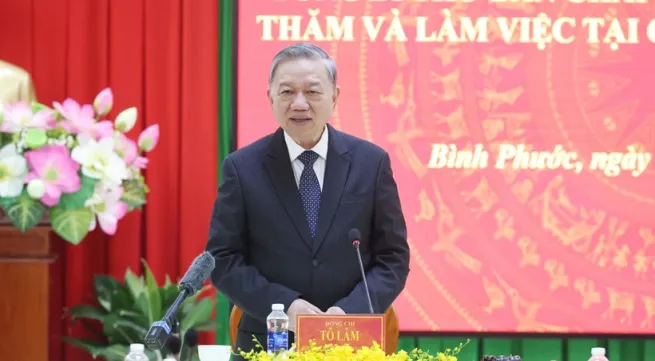 Binh Phuoc police hailed for strong performance in maintaining local security, order