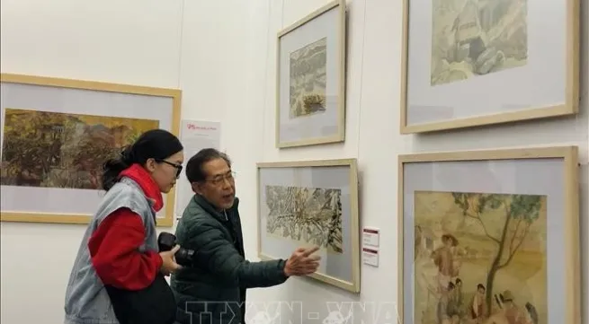Exhibition celebrates Party’s founding, Lunar New Year