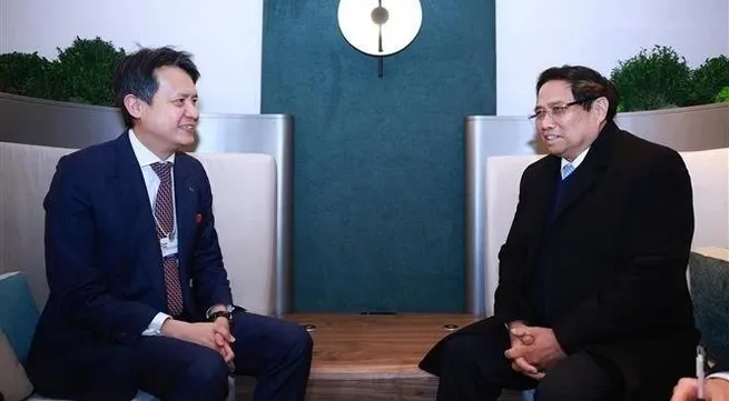 PM receives WIPO Director General in Davos