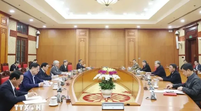 Politburo, Secretariat’s conclusion on tasks for political system streamlining in 2025