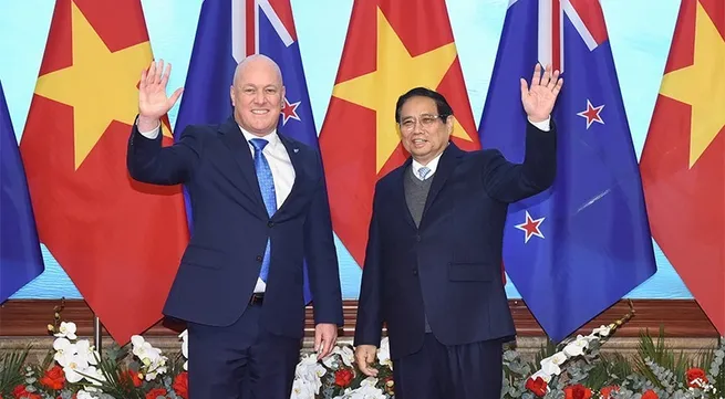 PMs of Vietnam, New Zealand hold talks
