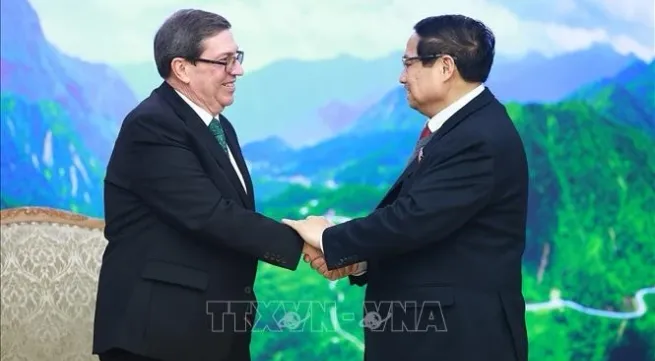 Prime Minister hosts Cuban Foreign Minister