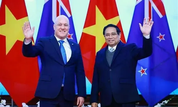 PMs of Vietnam, New Zealand hold talks