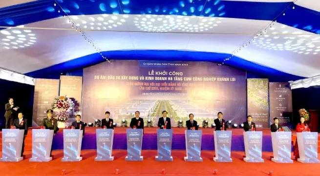 Ninh Binh commences construction of Khanh Loi Industrial Cluster Infrastructure Project