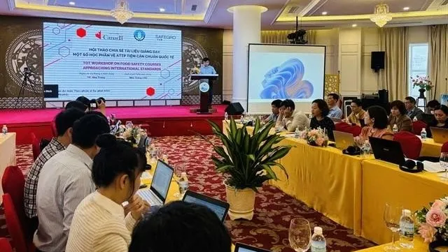 Lecturers learn how to deliver food safety curriculum following int'l standards