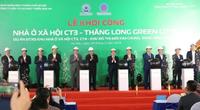 Hanoi breaks ground on large-scale social housing project