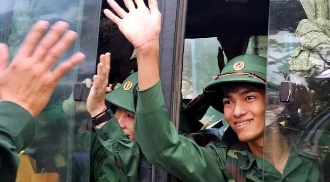 New recruits to be sent off for military service next week