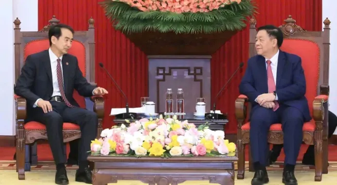 Senior Party official receives Chinese ambassador