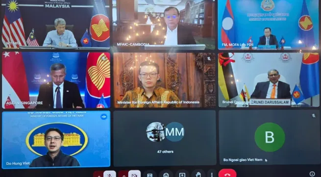 Vietnam attends emergency ASEAN FMs' meeting on earthquake aftermath in Myanmar, Thailand