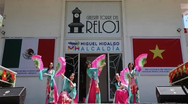 Vietnamese cultural values introduced to international friends in Mexico