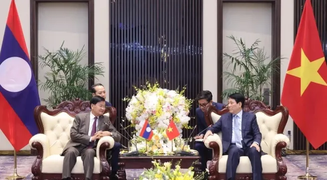Vung Ang port's wharf No.3 – symbol of Vietnam-Laos friendship: State President