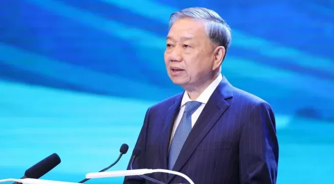 Party chief delivers keynote policy address at P4G Summit