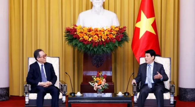 State President receives Korean Minister of Foreign Affairs