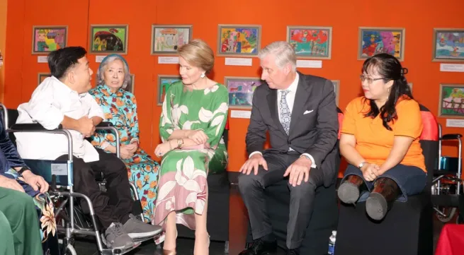 Belgian King, Queen visit HCM City