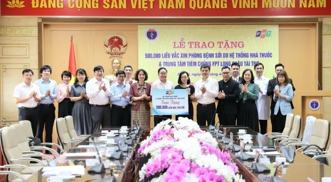 Ministry of Health receives additional 500,000 doses of measles vaccine