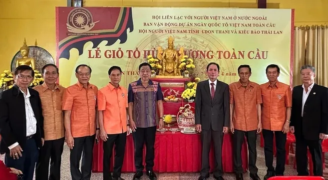 Hung Kings' Commemoration Day marked in Thailand’s Udon Thani Province