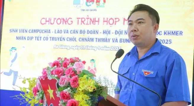 Vietnamese, Lao, Cambodian students foster friendship, solidarity