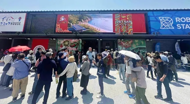 Over 5,000 international visitors celebrate April 30 at Vietnam pavilion, EXPO 2025 Osaka