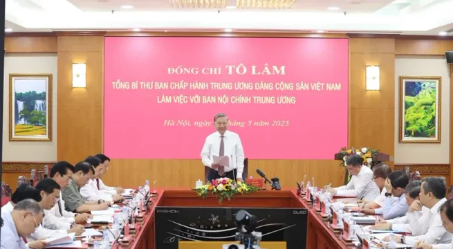 Internal affairs must serve stability maintenance for national development: Party chief