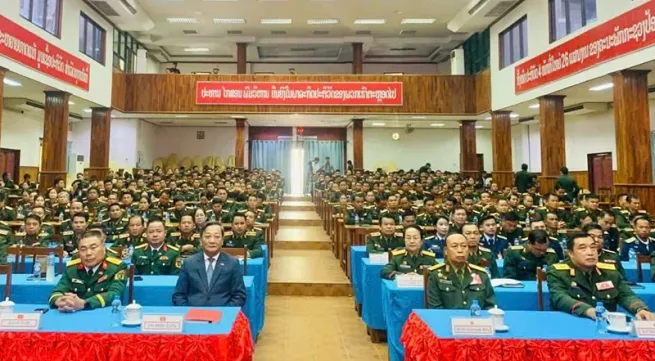 Lao Ministry of National Defence commemorates 50th anniversary of Viet Nam’s reunification
