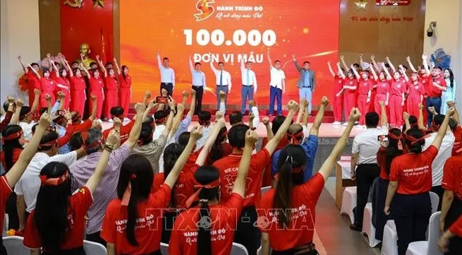Red Journey 2025 aims to collect 100,000 blood units