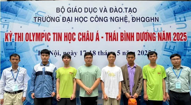 Vietnamese students win 6 medals at 2025 Asia-Pacific Informatics Olympiad