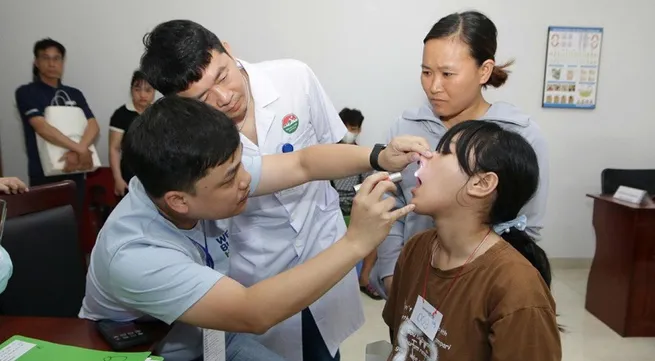 Nearly 60 children receive free surgery for cleft lip and palate