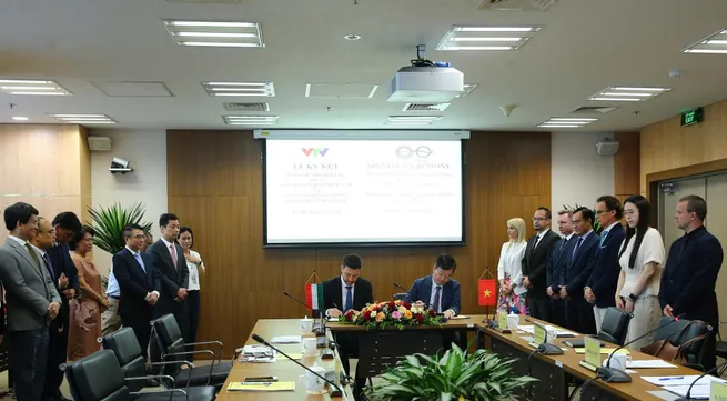 Strengthening   Media Cooperation between VTV and MTVA-DUNA (Hungary)